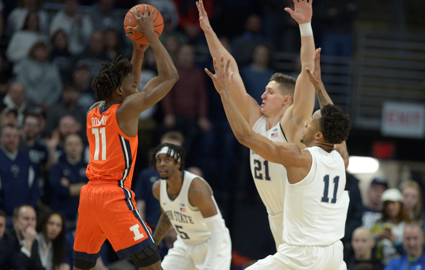 Illinois Penn St Basketball